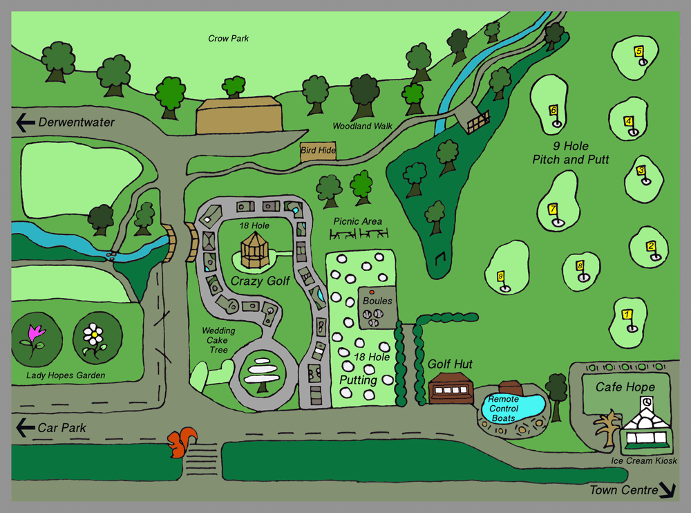 Hope Park Map