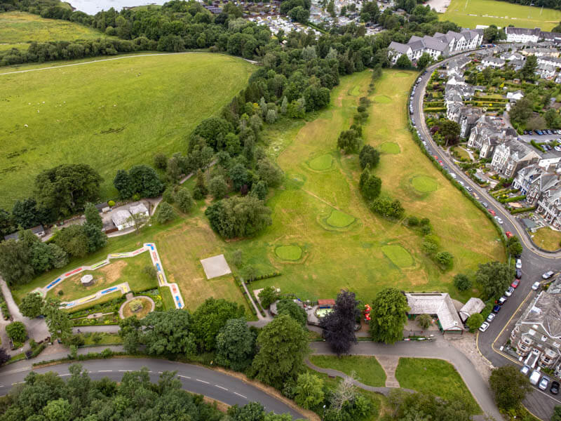 Hope Park Pitch N Putt Aerial View